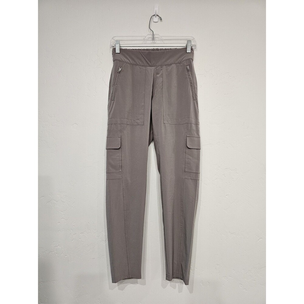 Athleta Women’s Tan Chelsea Cargo Pants Size 2 - Picture 2 of 8